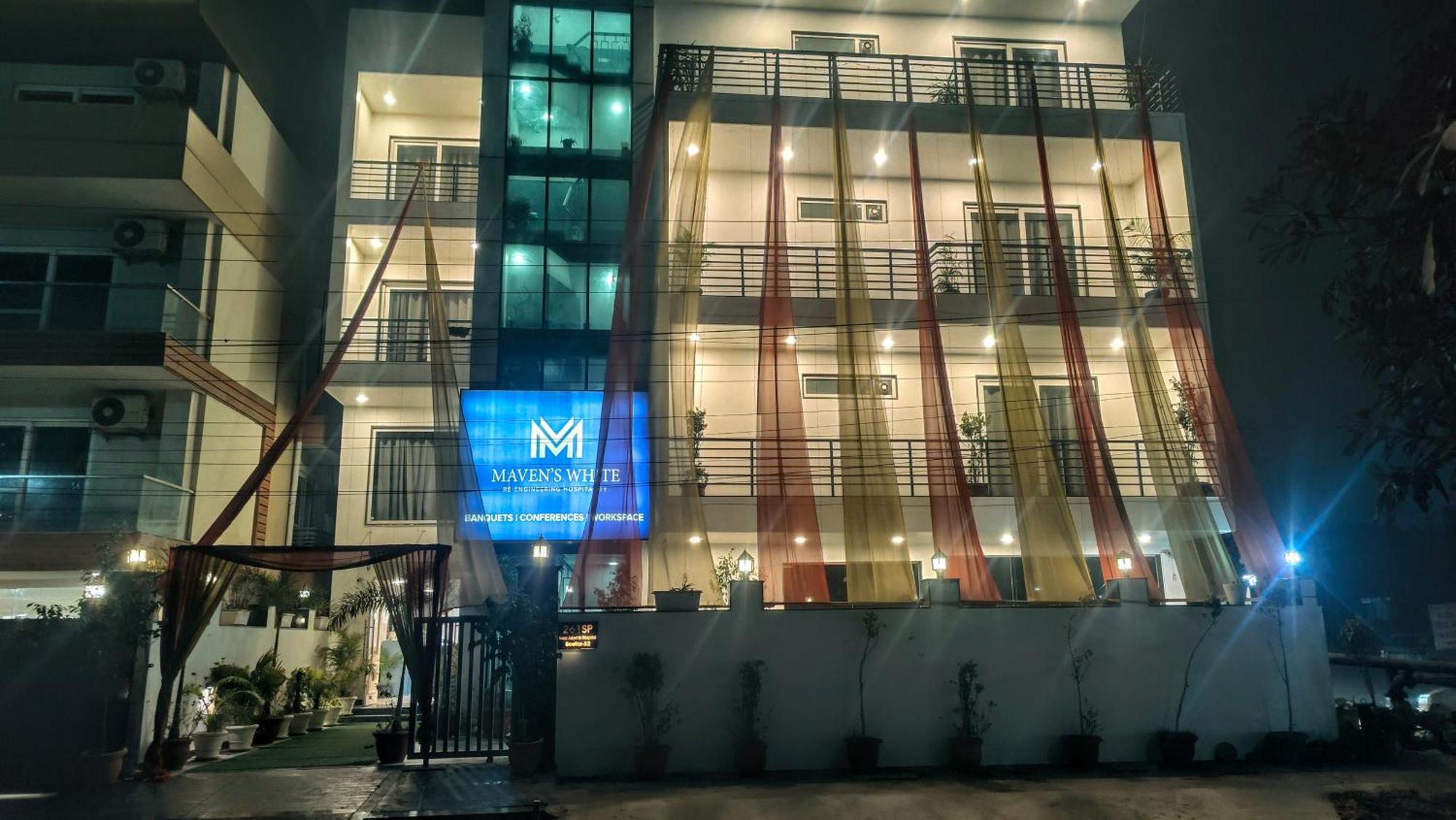 Mavens White Artemis Hospital Road Sector 52 Gurgaon Hotel Ngoại thất bức ảnh